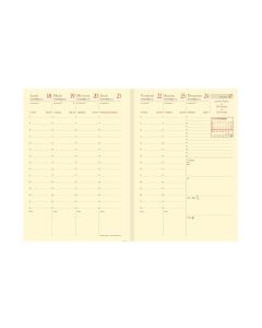 Einlagen für Terminkalender Wöchentlich