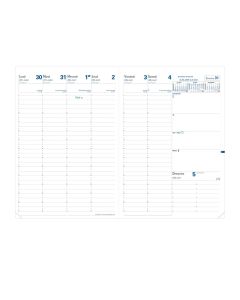 Einlagen für Terminkalender Wöchentlich