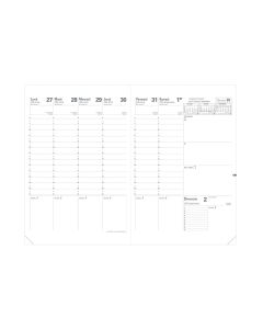Einlagen für Terminkalender Wöchentlich