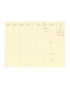 Einlagen für Terminkalender Wöchentlich