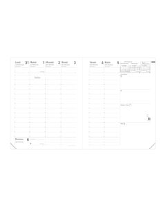 Einlagen für Terminkalender Wöchentlich