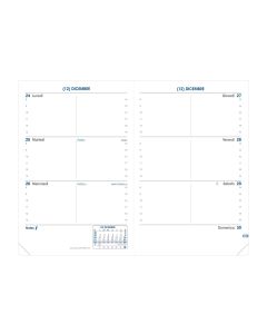 Einlagen für Terminkalender Wöchentlich