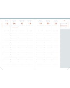 Einlagen für Terminkalender Wöchentlich