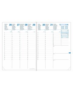 Einlagen für Terminkalender Wöchentlich