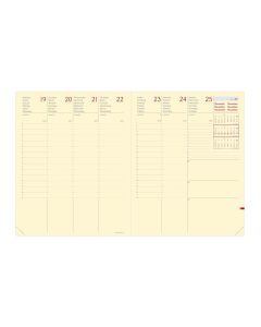 Einlagen für Terminkalender Wöchentlich