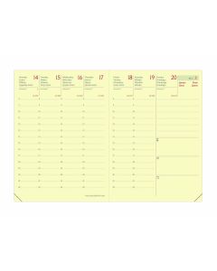 Einlagen für Terminkalender Wöchentlich