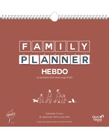Kalender Wöchentlich Family Planner