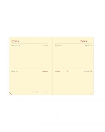 Einlagen für Terminkalender 2 Tage pro Seite Einlagen