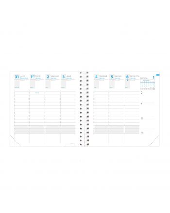 Einlagen für Terminkalender Wöchentlich Einlagen