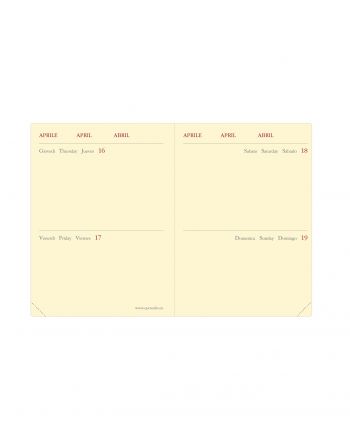 Einlagen für Terminkalender 2 Tage pro Seite